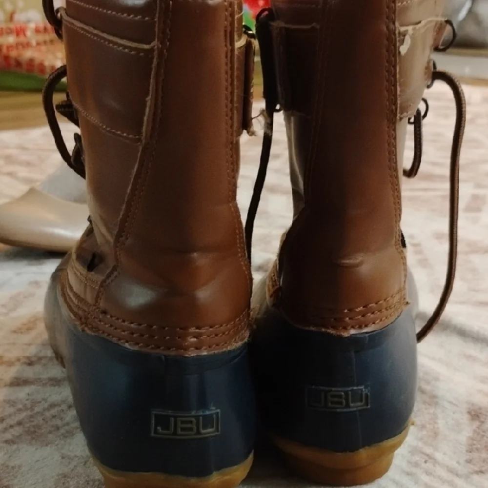JBU Women's Two-Tone Winter Boots